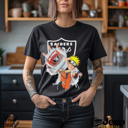 NFL Las Vegas Raiders Naruto Anime shirt