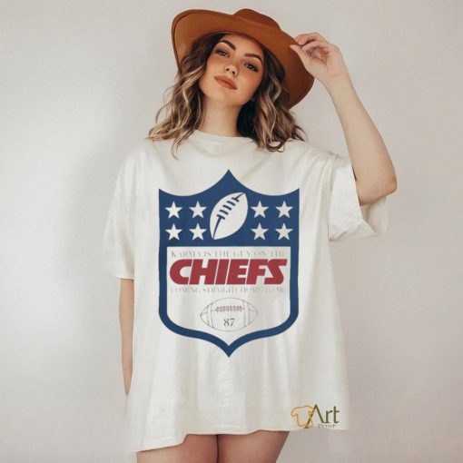 NFL Logo 87 Karma Definition Is The Guy On The Chiefs T shirt