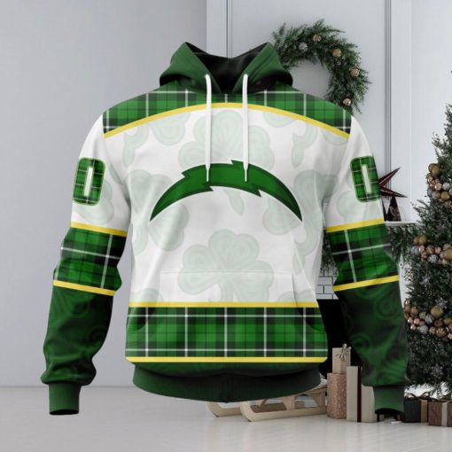 NFL Los Angeles Chargers Special Design For St. Patrick Day Hoodie