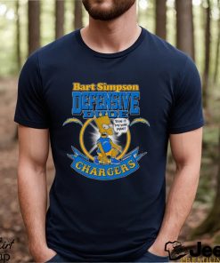 NFL Los Angeles Chargers T Shirt Print Simpsons Nfl Simpsons Tshirt For Fans