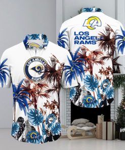 NFL Los Angeles Rams Hawaii Shirt Palm Tree Aloha Shirt For Fans