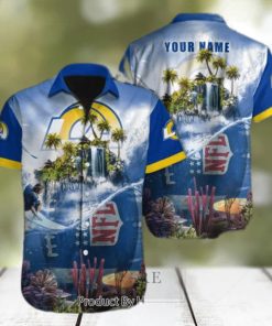 NFL Los Angeles Rams Hawaiian Shirt Hot Summer 2023