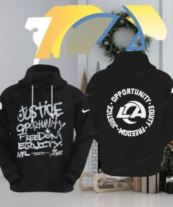 NFL Los Angeles Rams Justice Opportunity Equity Freedom Hoodie