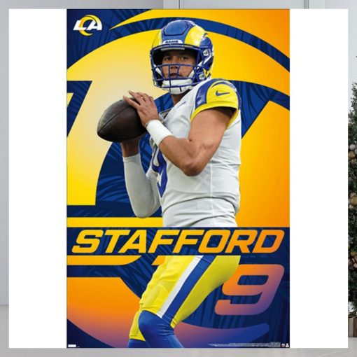 NFL Los Angeles Rams   Matthew Stafford 21 Wall Poster