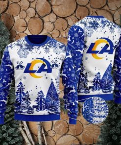 NFL Los Angeles Rams Special Forest Design Christmas Ugly Sweater Christmas Gift