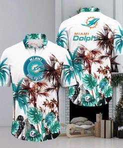NFL Miami Dolphins Hawaii Shirt Palm Tree Aloha Shirt For Fans