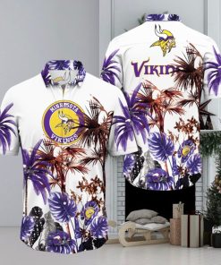 NFL Minnesota Vikings Hawaii Shirt Palm Tree Aloha Shirt For Fans