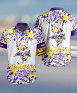 NFL Minnesota Vikings Hawaiian Shirt Special Floral Tropical Team Spirit