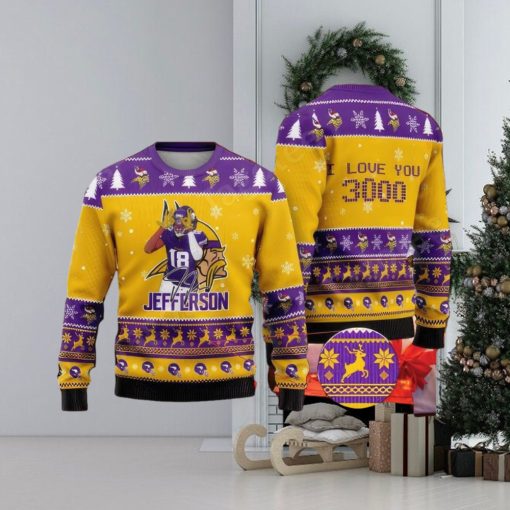 NFL Minnesota Vikings Knitted Christmas Sweater AOP Hot