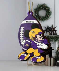 NFL Minnesota Vikings Mickey Mouse Christmas Ornament