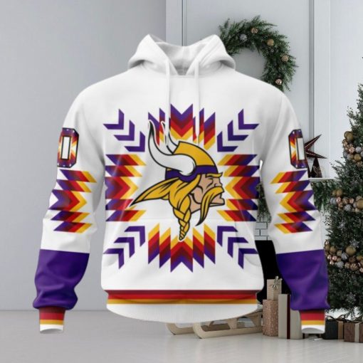 NFL Minnesota Vikings Special Design With Native Pattern Hoodie