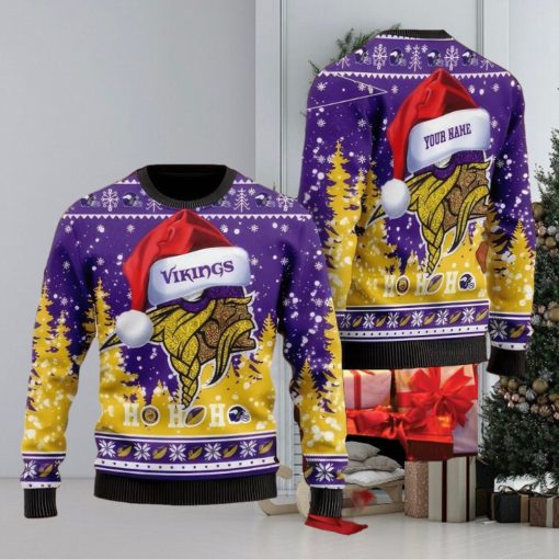 NFL Minnesota Vikings Ugly Christmas Sweater Thermos