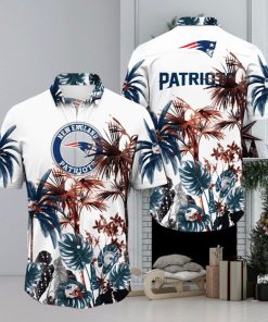 NFL New England Patriots Hawaii Shirt Palm Tree Aloha Shirt For Fans