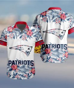 NFL New England Patriots Hawaiian Shirt Special Floral Tropical Team Spirit