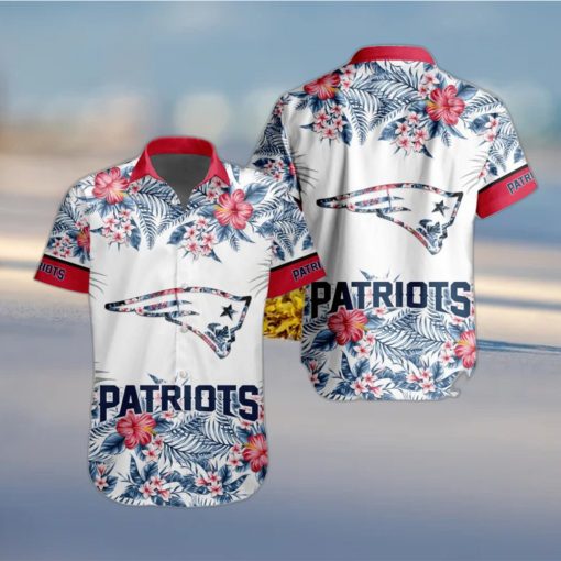 NFL New England Patriots Hawaiian Shirt Special Floral Tropical Team Spirit