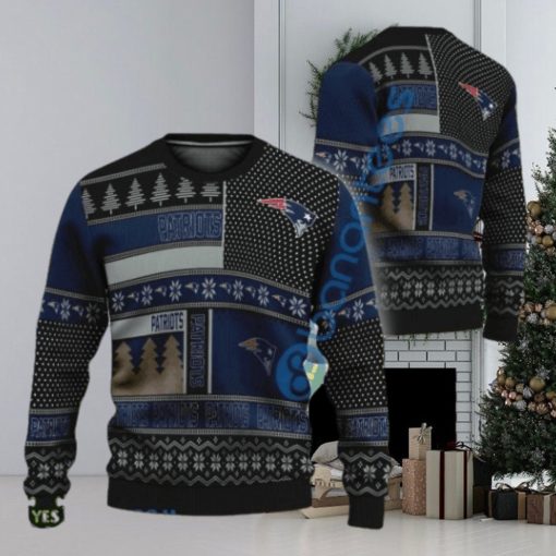 NFL New England Patriots Slogan New Ugly Christmas Sweater Gift For Fans