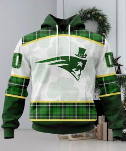 NFL New England Patriots Special Design For St. Patrick Day Hoodie