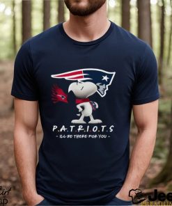 NFL New England Patriots T Shirt Snoopy I’ll Be There For You