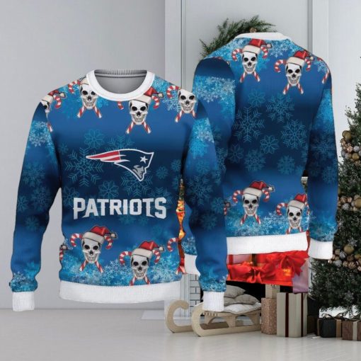 NFL New England Patriots Ugly Christmas Sweater AOP Northern