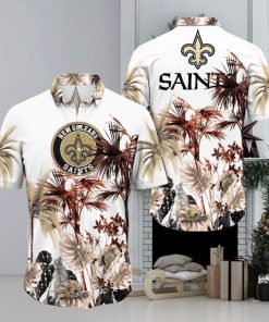 NFL New Orleans Saints Hawaii Shirt Palm Tree Aloha Shirt For Fans