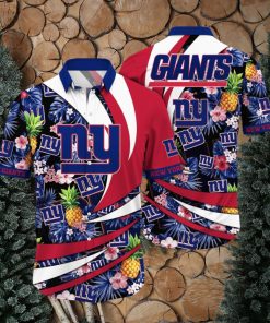 NFL New York Giants Hawaii Shirt Flower Classic Hawaiian Prints