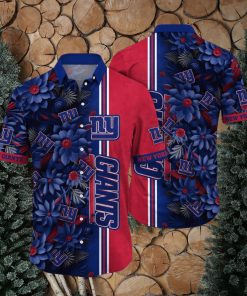 NFL New York Giants Hawaii Shirt Flower Tropical Vibes In Shirts