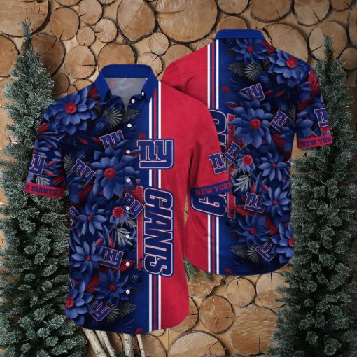 NFL New York Giants Hawaii Shirt Flower Tropical Vibes In Shirts