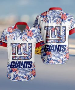 NFL New York Giants Hawaiian Shirt Special Floral Tropical Team Spirit