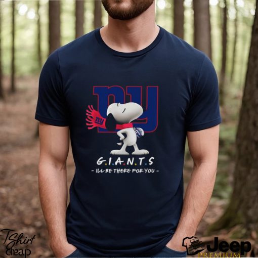 NFL New York Giants T Shirt Snoopy I’ll Be There For You