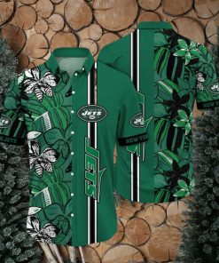 NFL New York Jets Hawaii Shirt Flower Chic Aloha Fashion