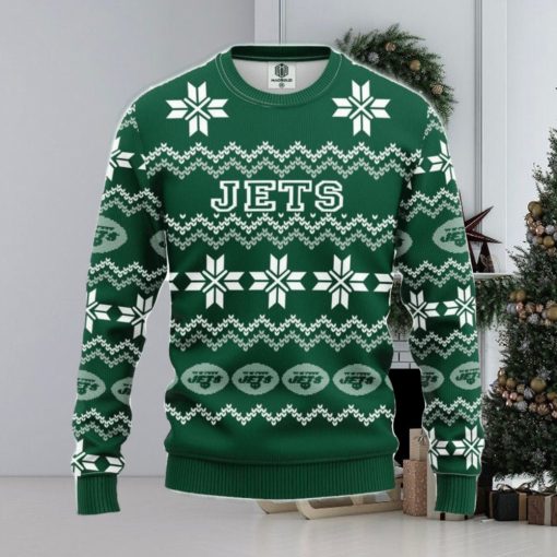 NFL New York Jets Limited Edition All Over Print 3D Sweater Christmas Gift For Fans