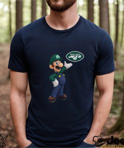 NFL New York Jets T Shirt Print Mario Nfl Tshirt Mario For Fans