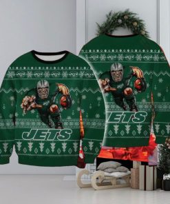 NFL New York Jets Ugly Christmas Sweater Wintertime