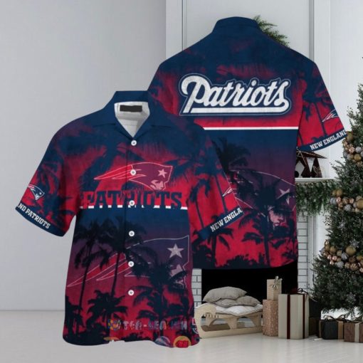 NFL Palm Tree Patriots Hawaiian Shirt