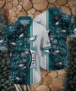 NFL Philadelphia Eagles Hawaii Shirt Flower Tropical Vibes In Shirts