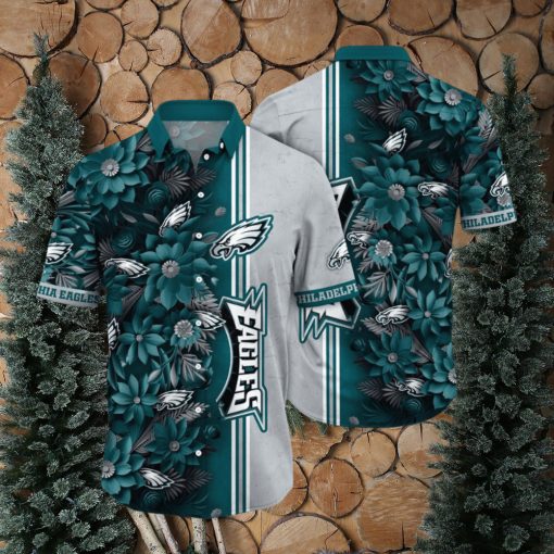 NFL Philadelphia Eagles Hawaii Shirt Flower Tropical Vibes In Shirts
