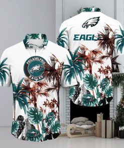 NFL Philadelphia Eagles Hawaii Shirt Palm Tree Aloha Shirt For Fans