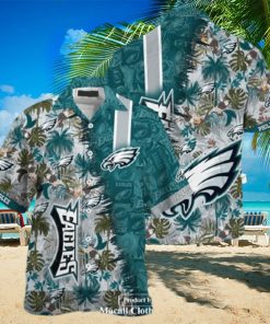 NFL Philadelphia Eagles Hawaiian Shirt Beach Gift For Dad Yl1iS801R