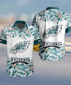 NFL Philadelphia Eagles Hawaiian Shirt Special Floral Tropical Team Spirit