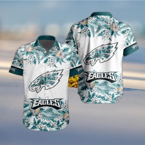 NFL Philadelphia Eagles Hawaiian Shirt Special Floral Tropical Team Spirit