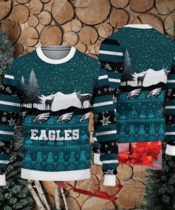 NFL Philadelphia Eagles Knitted Christmas Sweater AOP Friends