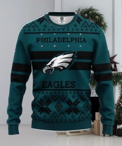 NFL Philadelphia Eagles Limited Edition All Over Print 3D Sweater Holiday Gift