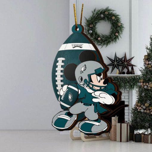 NFL Philadelphia Eagles Mickey Mouse Christmas Ornament