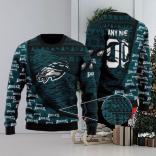 NFL Philadelphia Eagles Ugly Christmas Sweater AOP Knitwear