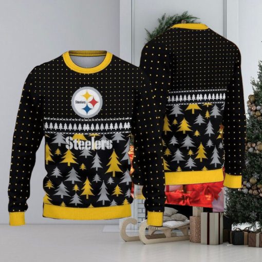 NFL Pittsburgh SteelSan Francisco 49ers Knitted Christmas 3D Sweater Apparel