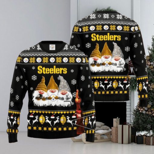 NFL Pittsburgh SteelSan Francisco 49ers Ugly Christmas 3D Sweater Outfit