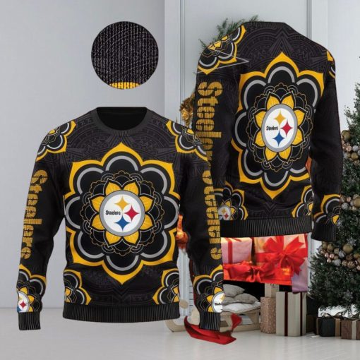 NFL Pittsburgh SteelSan Francisco 49ers Ugly Christmas 3D Sweater Trendy