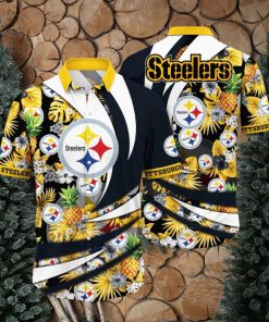 NFL Pittsburgh Steelers Hawaii Shirt Flower Classic Hawaiian Prints