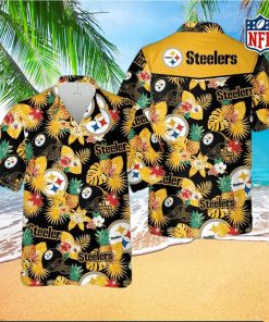 NFL Pittsburgh Steelers Hawaiian Shirt Pineapple Version