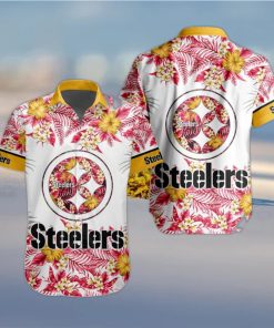 NFL Pittsburgh Steelers Hawaiian Shirt Special Floral Tropical Team Spirit